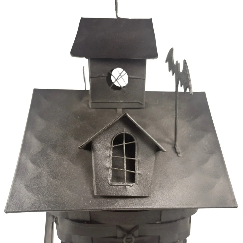 Longaberber 2012 Haunted House Basket Metal Roof 5 Tie-Ons Protector‎ Halloween